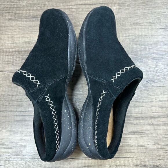 Clarks~Women's~”Roseville Echo”~Black Slip On Mules~Size 7 - Picture 7 of 9